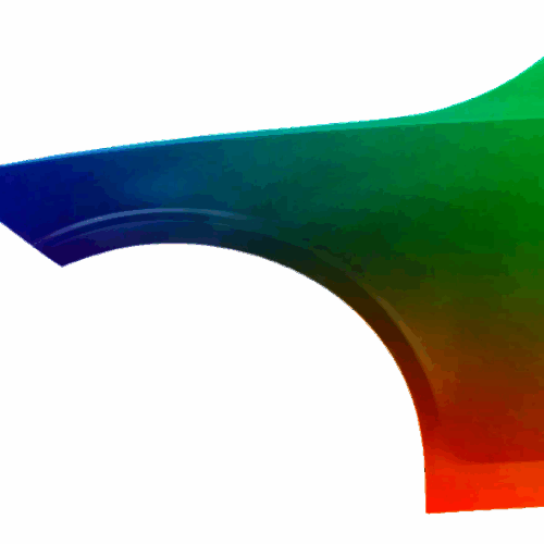 Levý blatník Volvo S90/V90 od 2016 Libovolná barva