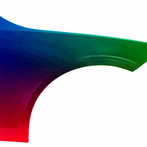 Pravé křídlo Volvo S90/V90 od 2016 Jakákoli barva