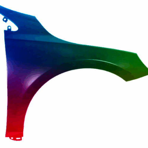 Pravé křídlo Volvo V40 2012-2019 Libovolná barva