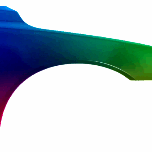 Pravý blatník Volvo V70 (BW) Od roku 2007 Všechny barvy