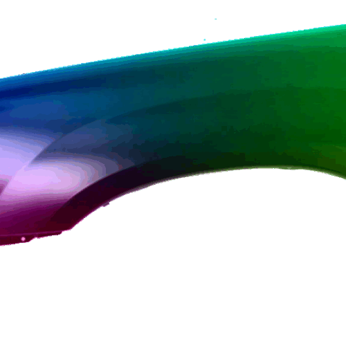 Levý blatník Vhodné pro Subaru Forester (SG) 2005-2008 Libovolná barva