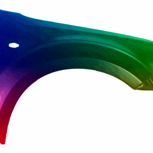 Pravý blatník Vhodné pro Subaru Forester (SH) 2008-2013 Libovolná barva