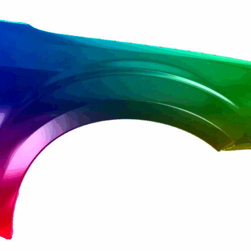 Pravý blatník Vhodné pro Subaru Forester (SH) 2008-2013 Libovolná barva