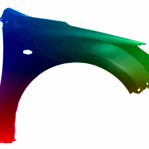 Pravý blatník Vhodné pro Subaru Impreza (GP/GJ) od 2011 Jakákoli barva