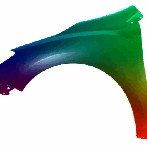 Levý blatník Pasuje k Subaru Impreza od 2016 Libovolná barva