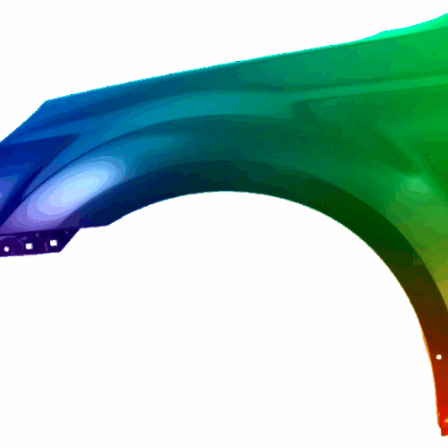 Levý blatník Vhodné pro Subaru Outback (BR) 2009-2015 Libovolná barva