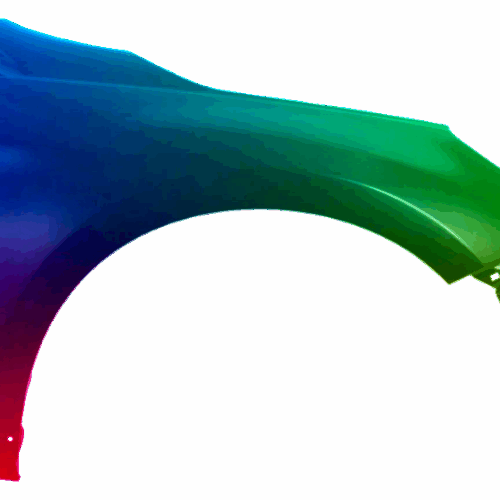 Pravý blatník Pasuje k Subaru Outback (BS) Od roku 2015 Libovolná barva