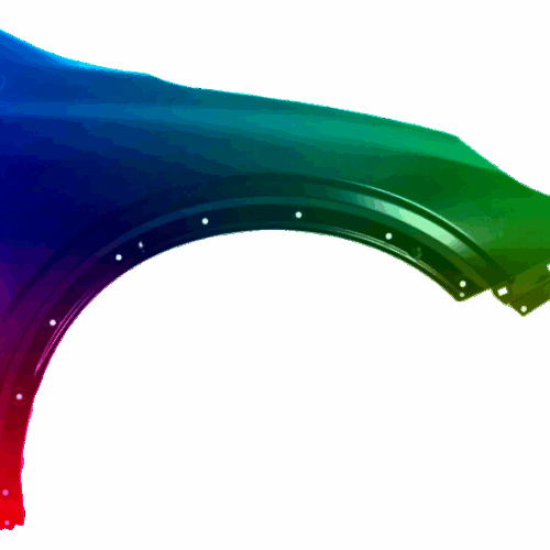 Pravý blatník Pasuje k Subaru Outback (BT) Od 2019 Libovolná barva