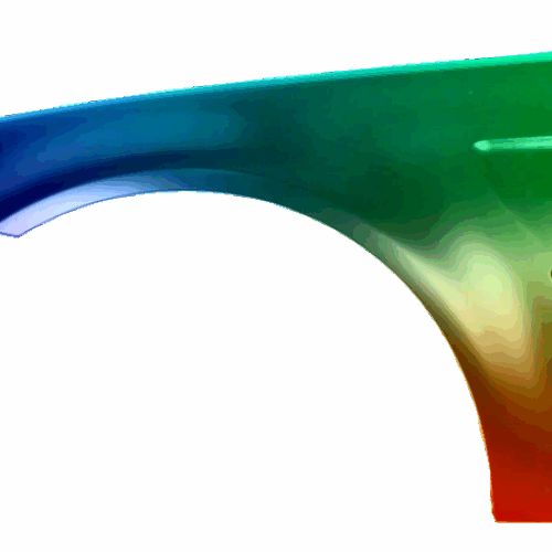 Levý blatník BMW 3 (E46/5) Compact 2000-2004 Libovolná barva