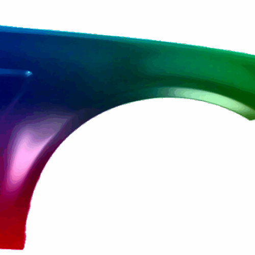 Pravý blatník BMW 3 (E46/5) Compact 2000-2004 Libovolná barva