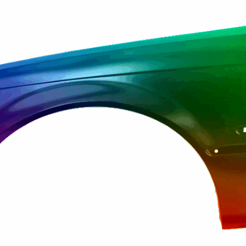 Levý blatník BMW 3 (E46) Coupe/Cabrio 1999-2003 Libovolná barva