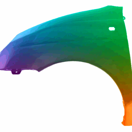 Chevrolet Matiz II (KLYA/M150) Levý blatník od roku 2000 Jakákoli barva