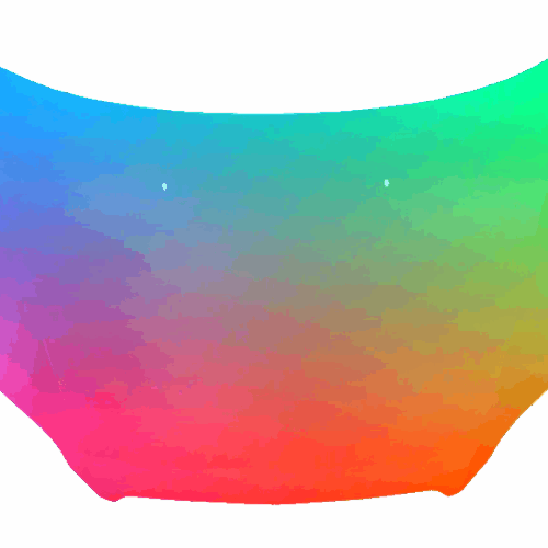 Kapota motoru Chevrolet Aveo HB (T255) 2008-2011 Libovolná barva