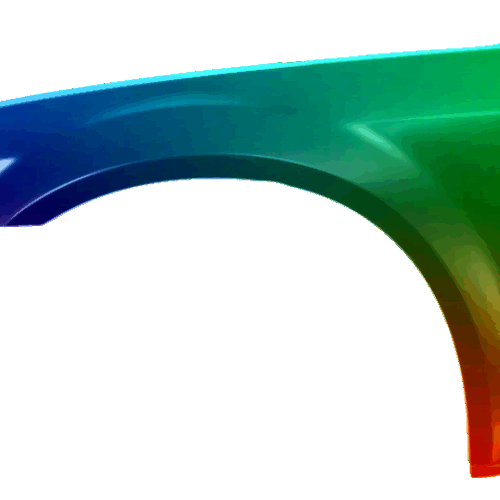 Levé křídlo Chrysler 300C (LX) 2004-2011 Libovolná barva
