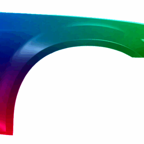 Pravé křídlo Chrysler 300C (LX) 2004-2011 Libovolná barva