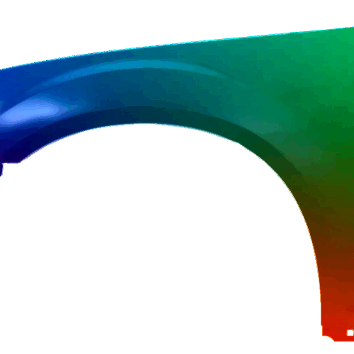 Levý blatník Chrysler 300 od 2011 Jakákoli barva