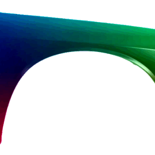 Dodge Challenger Pravý blatník z roku 2014 Jakákoli barva