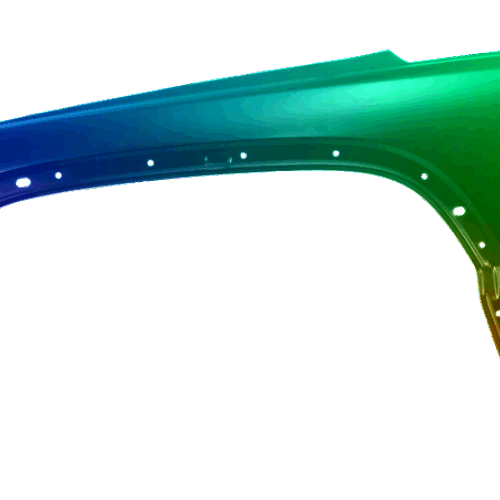 Levé křídlo Jeep Cherokee/Liberty (KJ) 2001-2008 Libovolná barva