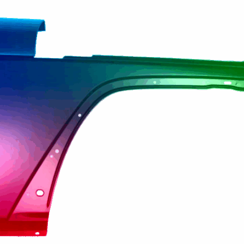 Jeep Wrangler (JK) Pravý blatník od roku 2006 Jakákoli barva