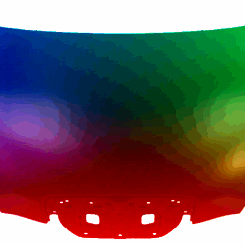 Kapota Lancia Ypsilon (843) 2004-2011 Každá barva