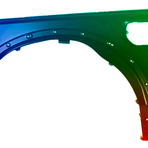 Levé křídlo Land Rover Discovery/LR4 (TAA) 2009-2016 Libovolná barva
