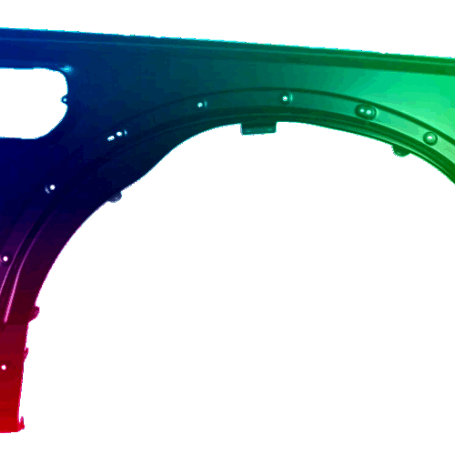 Pravý blatník pro Land Rover Discovery/LR4 (TAA) 2009-2016 lakovaný v požadované barvě