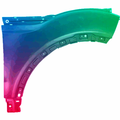 Pravé křídlo Land Rover Range Rover Evoque 2011-2015 Libovolná barva