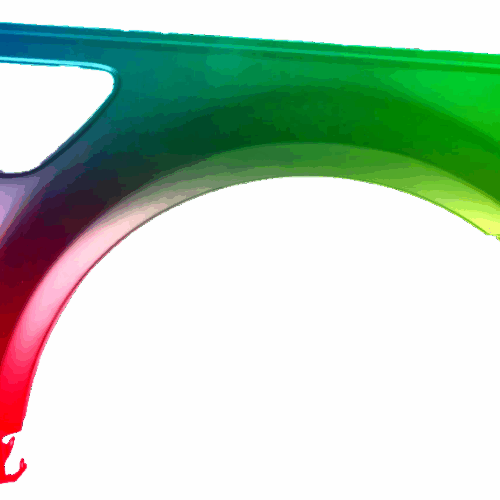 Pravé křídlo Land Rover Range Rover Sport (LS) 2009-2013 Libovolná barva
