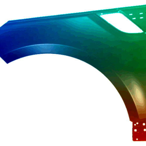 Levé křídlo Land Rover Range Rover Sport 2013-2017 Libovolná barva