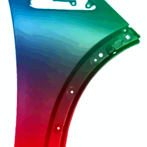 Mini One/Cooper/Cabrio (R50/R52/R53) pravé křídlo 2001-2007 Každá barva