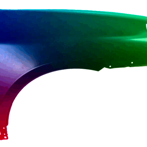 Pravé křídlo Porsche Cayenne (955/9PA) 2007-2010 Libovolná barva