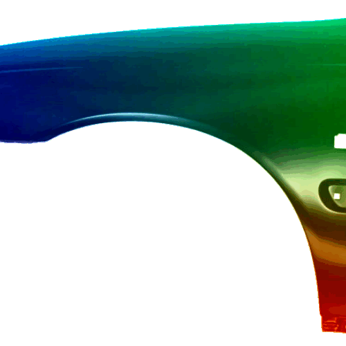 Levé křídlo Rover/Mg 400 (RT) 1995-2000 Libovolná barva