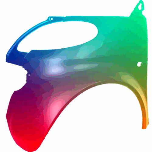 Levé křídlo Smart Fortwo/City Coupe/Cabrio (MC01) 1998-2006 Každé Barva