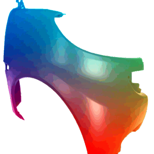 Smart Fortwo (W451) 2007-2014 Pravý blatník libovolná barva