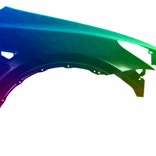 Tesla Model Y Pravý blatník od roku 2020 Jakákoli barva