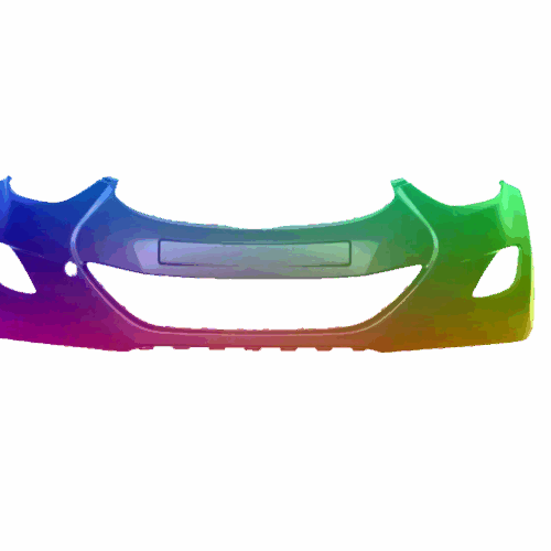 Přední nárazník Hyundai Elantra (MD/UD) 2010-2016 Libovolná barva